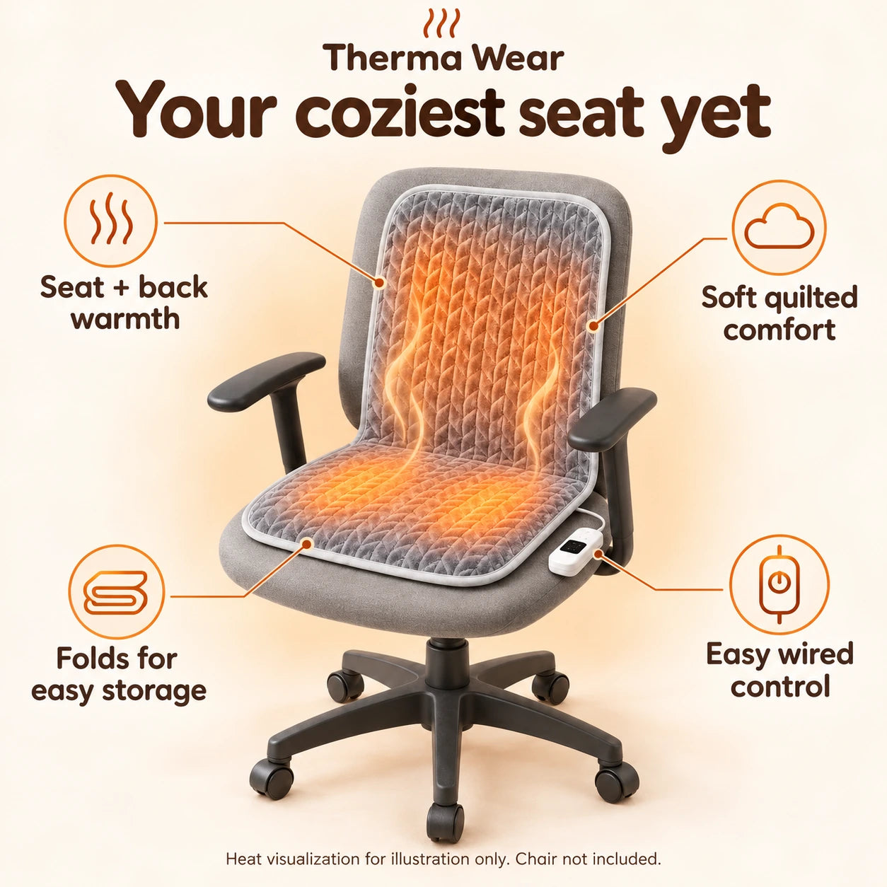 Benefits and illustrative heat zones